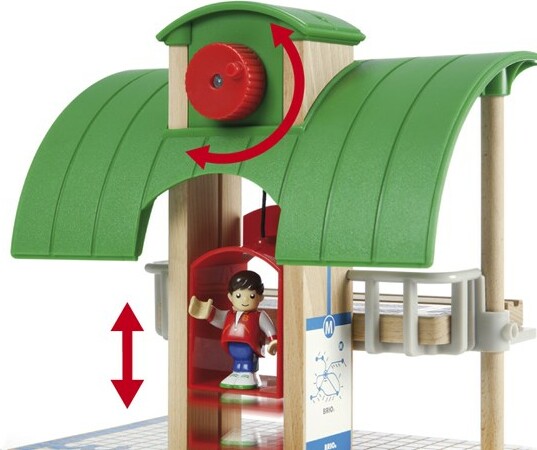 Brio Train Brio Train en bois Circuit de chemin de fer Deluxe 33052 7312350330526