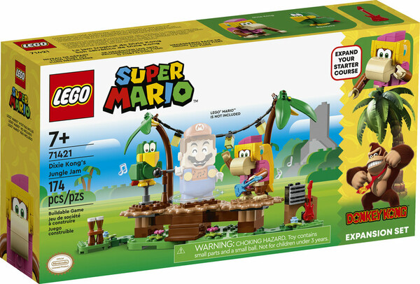 LEGO LEGO 71421 Super Mario - Ensemble d'extension Concert de Dixie Kong dans la jungle 673419374552