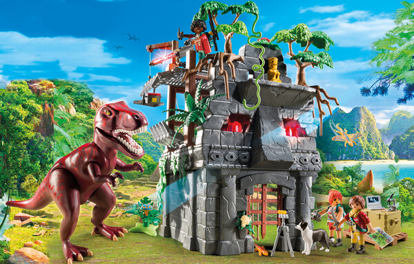 Playmobil Playmobil 9429 Campement des explorateurs avec tyrannosaure 4008789094292
