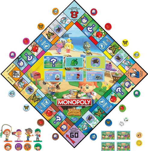 Hasbro Monopoly Animal Crossing (fr/en) 195166137377