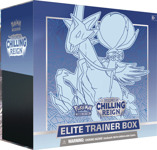 Pokémon Pokemon Sword & Shield chilling reign elite trainer 820650808630