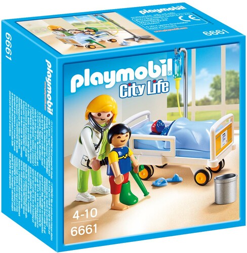 Playmobil Playmobil 6661 Médecin et enfant (avril 2016) 4008789066619