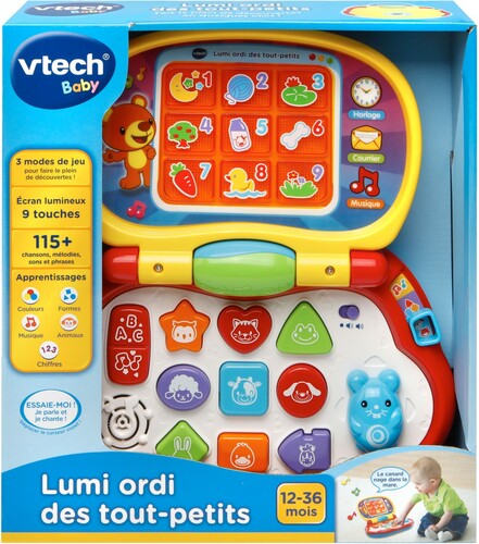 VTech VTech Lumi ordi des tout-petits (fr) 3417761912058