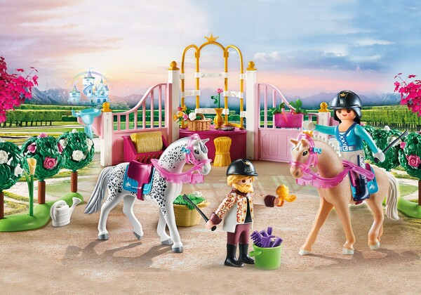 Playmobil Playmobil 70450 Princesse avec chevaux et instructeur (août 2021) 4008789704504