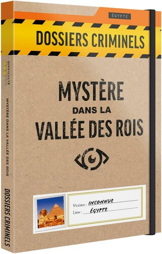 Platonia Games Dossiers Criminels (fr) Mystère dans la Vallée des Rois 3760363610151