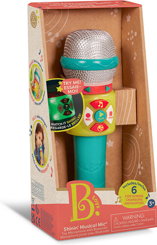 B. Brand B. Musical - microphone "shinin' musical mic" 062243487666