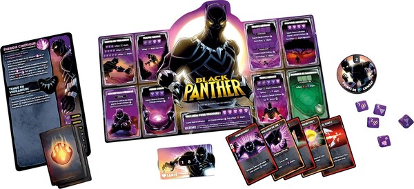 Lucky Duck Games Dice Throne (fr) Marvel - Black Widow vs Doctor Strange vs Captain Marvel vs Black Panther (fr) 691835194134