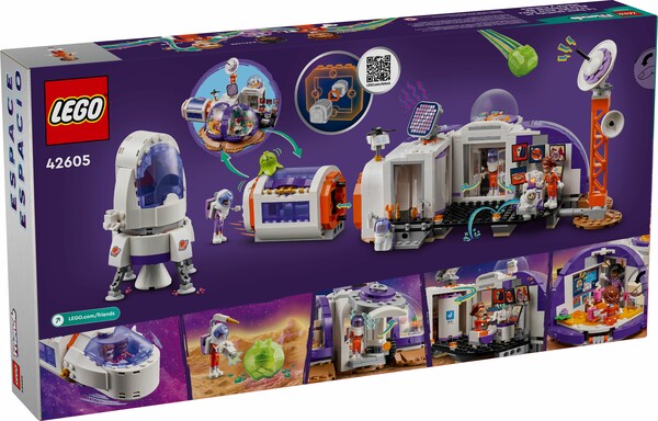 LEGO LEGO 42605 La station spatiale martienne et la fusée 673419390125