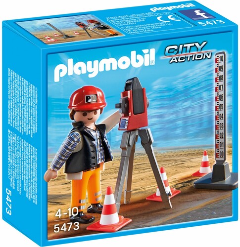 Playmobil Playmobil 5473 Géomètre (avril 2014) 4008789054739