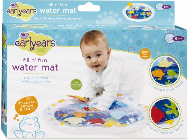 Earlyears Tapis d'eau d'activité 020373001862