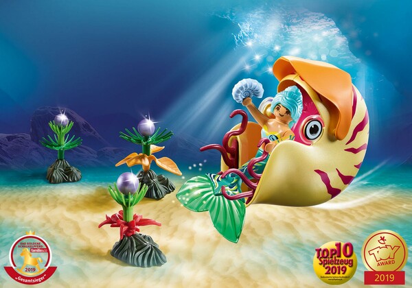Playmobil Playmobil 70098 Sirène avec escargot des mers 4008789700988