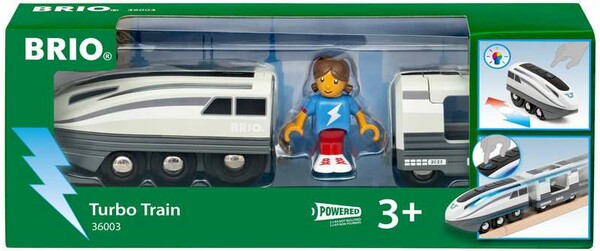 Brio Train Brio Train en bois Locomotive turbo 36003 7312350360035