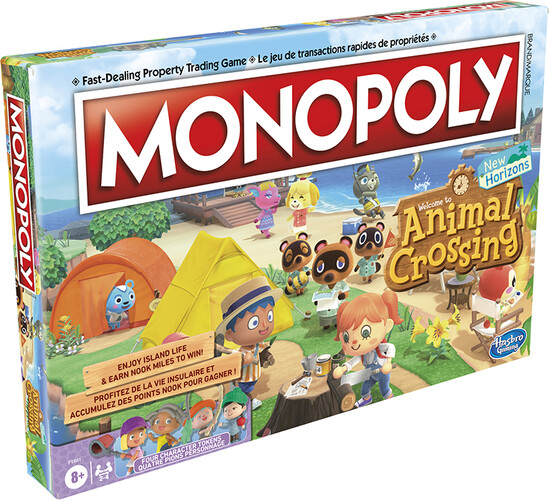 Hasbro Monopoly Animal Crossing (fr/en) 195166137377