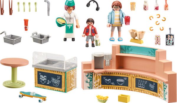Playmobil Playmobil 71538 Place de restauration 4008789715388