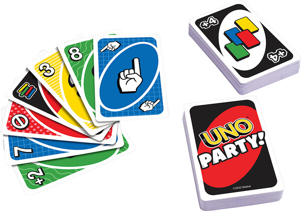 Mattel jeu uno party! (fr/en) 194735135769