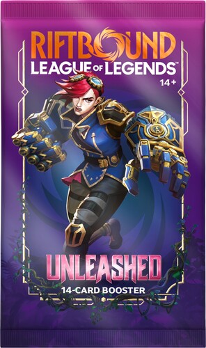 Riftbound league of legends (en) - unleashed - booster (unité) 810155274238