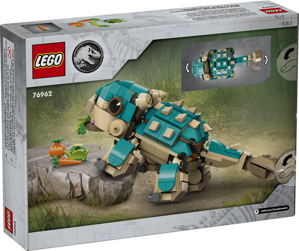 LEGO LEGO 76962 Bébé Petite Bosse : L’ankylosaurus 673419388382