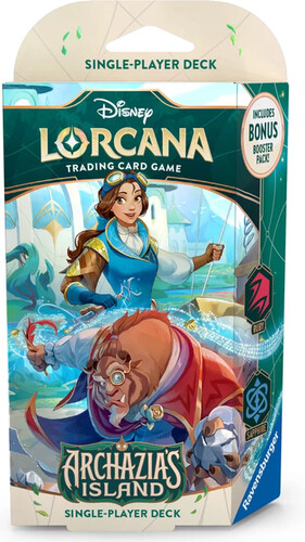 Lorcana Disney lorcana (en) Archazia’s island - Starter Deck - Beauty and the beast Ruby & sapphire 4050368984890