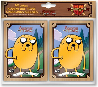Cryptozoic Entertainment Protecteurs de cartes mtg Adventure Time Card Wars Jake 80ct 815442018038