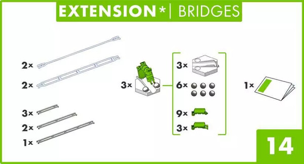 Gravitrax GraviTrax Accessoire Bridges (parcours de billes) 4005556224234