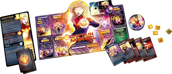 Lucky Duck Games Dice Throne (fr) Marvel - Black Widow vs Doctor Strange vs Captain Marvel vs Black Panther (fr) 691835194134