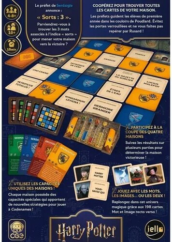 iello Codenames Retour à Poudlard 3701551705358