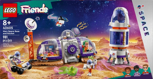 LEGO LEGO 42605 La station spatiale martienne et la fusée 673419390125