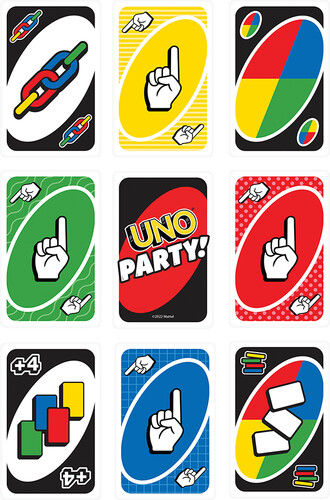 Mattel jeu uno party! (fr/en) 194735135769