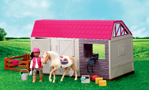 Lori Lori Écurie de chevaux pour poupée 6" (poupée et cheval vendus séparément) 062243331266