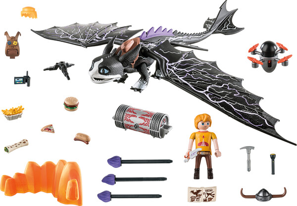 Playmobil Playmobil 71081 Dragons Nine Realms: Thunder & Tom 4008789710819