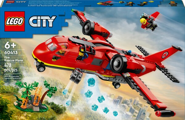 LEGO LEGO 60413 L’avion de sauvetage des pompiers 673419388887
