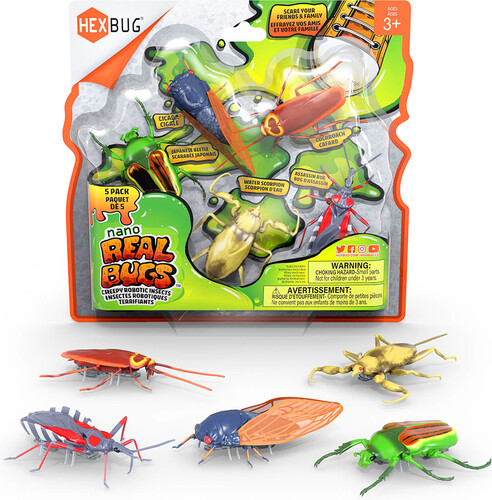 HEXBUG Hexbug Nano - Ensemble de 5 Insectes en folie 778988506301