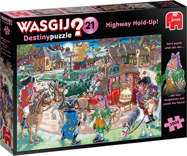 Jumbo Casse-tête 1000 Wasgij Destiny #21 Bandits de grand chemin 8710126191804
