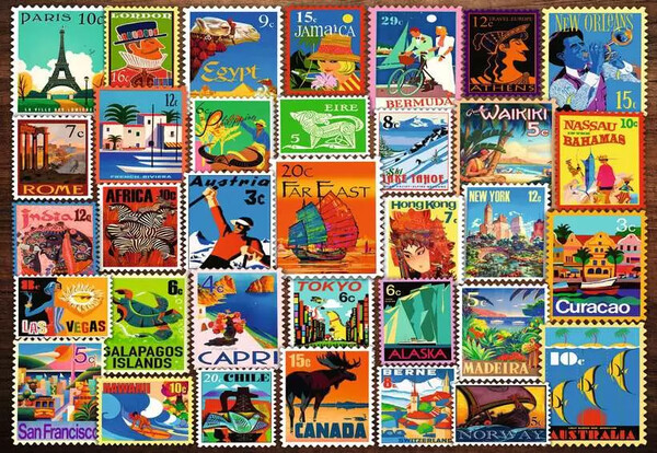 Ravensburger casse-tête Casse-tête 200 XL Bien être Timbres 4005555013716