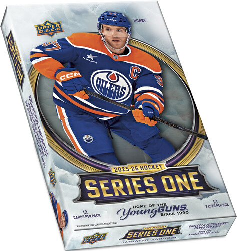 Upper Deck Upper Deck Series One Hockey 25/26 Hobby booster box (12/12/12) 053334036702