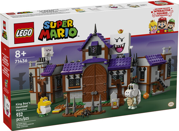 LEGO LEGO 71436 Super Mario - Le manoir hanté du Roi Boo 673419391825