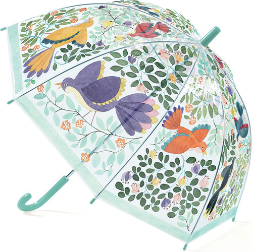 Djeco Parapluie Fleurs et oiseaux 70x68cm 3070900048041