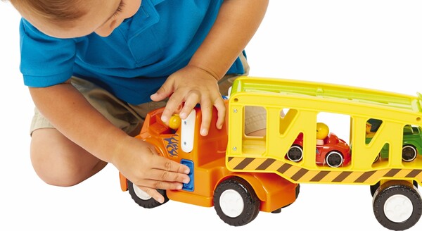 Kidoozie Transporteur de voitures musical et avance à batteries (Zoom 'n Go) 020373024670