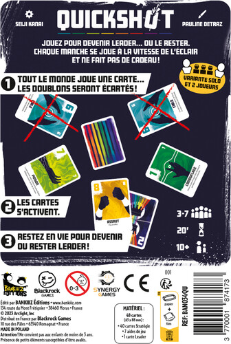 Bankiiiz Editions Quickshot (fr) 3770001874173