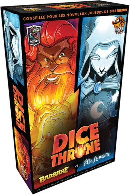 Lucky Duck Games Dice Throne (fr) Saison 1 - 01 Barbare contre Elfe Lunaire 787790586791