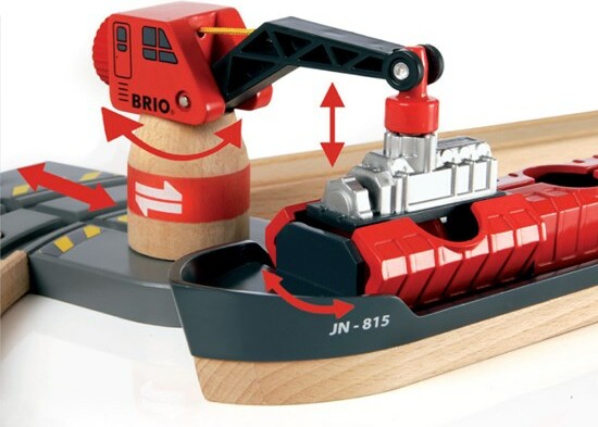 Brio Train Brio Train en bois Circuit de chemin de fer Deluxe 33052 7312350330526