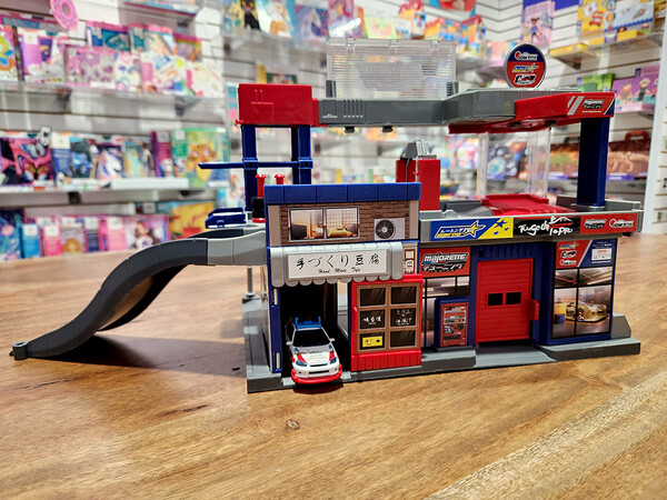 Majorette majorette - garage de tuning jdm et 1 voiture 3467452077665