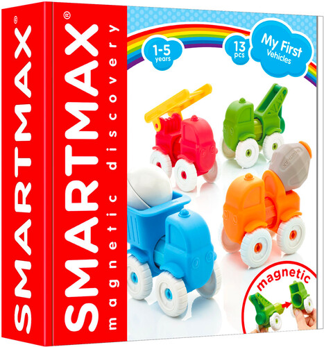 SmartMax Smartmax Mes premières voitures (fr/en) (construction magnétique) 5414301250487