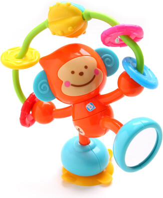 B kids Jouet d'activités adhérent singe pour chaise haute 021105039603