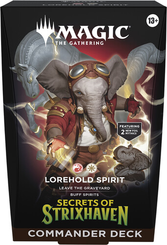 Wizards of the Coast MTG Secrets of strixhaven - commander deck Lorehold Spirit MTG