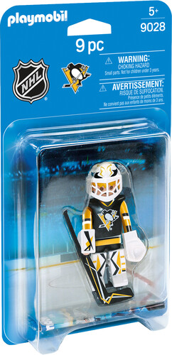 Playmobil Playmobil 9028 LNH Gardien de but de hockey Penguins de Pittsburgh (NHL) (avril 2016) 4008789090287