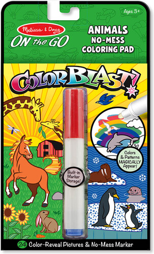 Melissa & Doug Color blast révéler les couleurs animaux de voyage Melissa & Doug 5502 000772155021