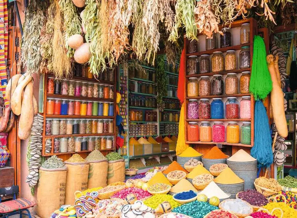 Ravensburger casse-tête Casse-tête 500 Marché épices Maroc 4005555018162
