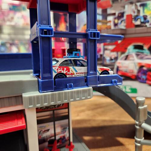 Majorette majorette - garage de tuning jdm et 1 voiture 3467452077665