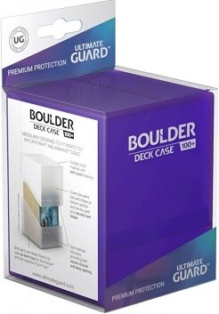 ultimate guard Ultimate Guard Deck Box Boulder 100+ Amethyst 4056133006187